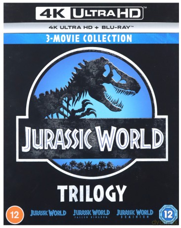 Jurassic World / Jurassic World: Fallen Kingdom / Jurassic World Dominion [3xBlu-Ray 4K]+[3xBlu-Ray]