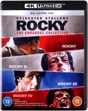 Rocky: The Knockout Collection [4xBlu-Ray 4K]+[Blu-Ray]