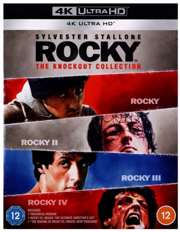 Rocky: The Knockout Collection [4xBlu-Ray 4K]+[Blu-Ray]