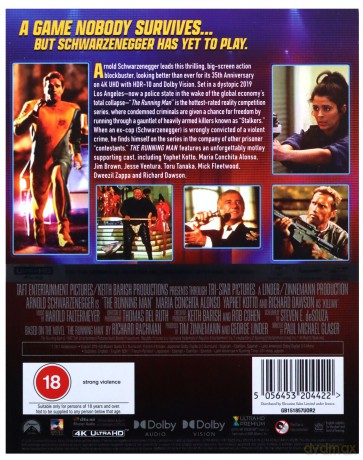 Running Man [Blu-Ray 4K]