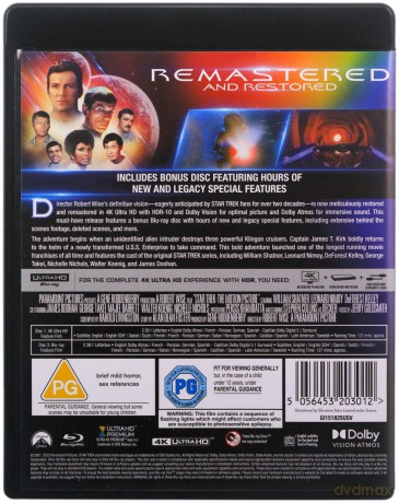Star Trek: The Motion Picture [Blu-Ray 4K]+[Blu-Ray]