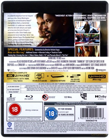 Training Day (Dzień próby) [Blu-Ray 4K]+[Blu-Ray]