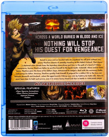 Vinland Saga Season 1 [3xBlu-Ray]