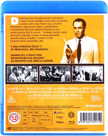 12 Angry Men (Dwunastu gniewnych ludzi) [Blu-Ray]
