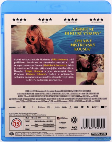 A Bigger Splash (Nienasyceni) [Blu-Ray]