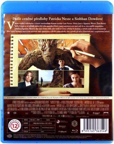 A Monster Calls (Siedem minut po północy) [Blu-Ray]