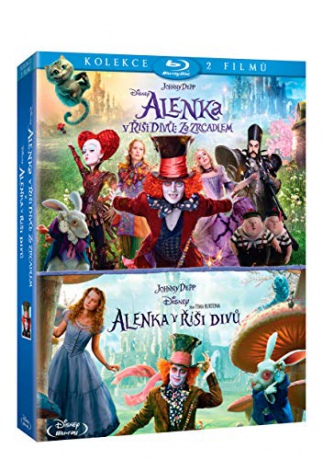 Alice in Wonderland / Alice in Wonderland: Through the Looking Glass (Alicja w Krainie Czarów / Alicja po drugiej stronie lustra) [2xBlu-Ray]