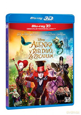 Alice Through the Looking Glass (Alicja po drugiej stronie lustra) [Blu-Ray 3D]+[Blu-Ray]
