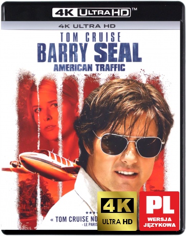 Barry Seal: Król przemytu [Blu-Ray 4K]+[Blu-Ray]