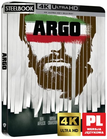 Operacja Argo (steelbook) [Blu-Ray 4K]+[Blu-Ray]