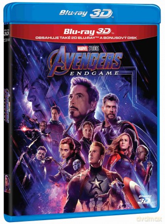 Avengers: Endgame (Avengers: Koniec gry) [Blu-Ray 3D]+[Blu-Ray]