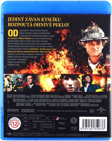 Backdraft (Ognisty podmuch) [Blu-Ray]