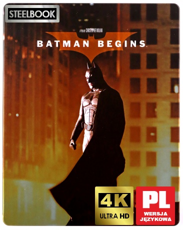 Batman Begins (Batman - Początek) [Blu-Ray 4K]+[Blu-Ray]