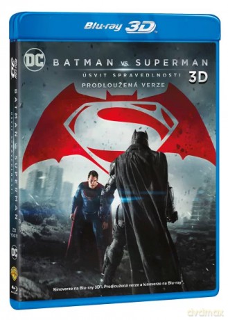 Batman v Superman: Dawn of Justice (Batman kontra Superman: Świt sprawiedliwości) [Blu-Ray 3D]+[Blu-Ray]