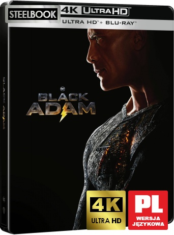 Black Adam (steelbook) [Blu-Ray 4K]+[Blu-Ray]