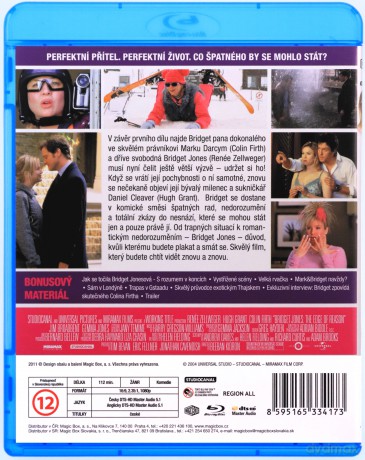 Bridget Jones: The Edge of Reason (Bridget Jones: W pogoni za rozumem) [Blu-Ray]