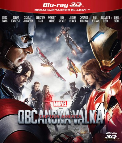 Captain America: Civil War (Kapitan Ameryka: Wojna Bohaterów) [Blu-Ray 3D]+[Blu-Ray]