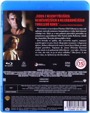 Teoria spisku [Blu-Ray]