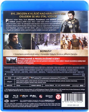 Exodus: Bogowie i królowie [Blu-Ray]