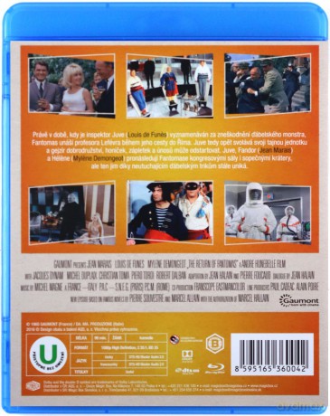 Fantomas Unleashed (Fantomas powraca) [Blu-Ray]