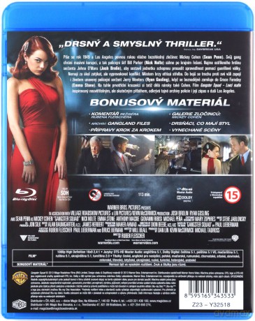 Gangster Squad (Gangster Squad: Pogromcy mafii) [Blu-Ray]