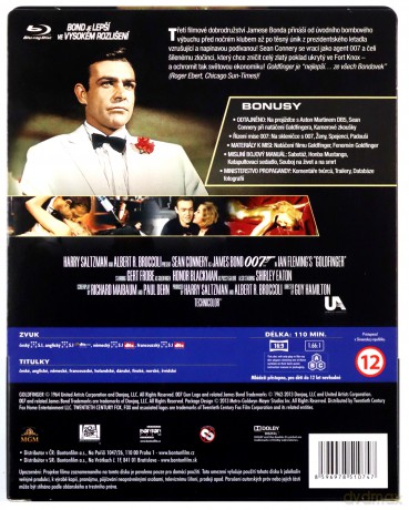 007 James Bond Goldfinger (steelbook) [Blu-Ray]