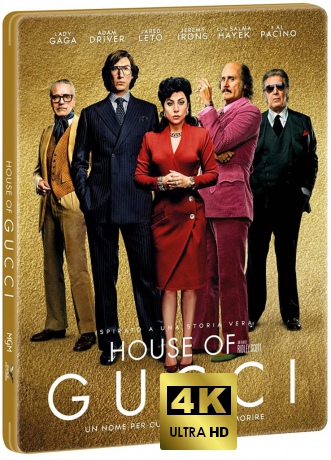 House of Gucci (Dom Gucci) (steelbook) [Blu-Ray 4K]+[Blu-Ray]