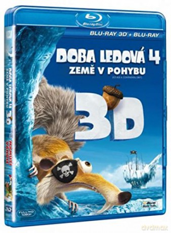 Ice Age: Continental Drift (Epoka Lodowcowa 4: Wędrówka kontynentów) [Blu-Ray 3D]+[Blu-Ray]