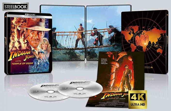 Indiana Jones and the Temple of Doom (Indiana Jones i Świątynia Przeznaczenia) [Blu-Ray 4K]+[Blu-Ray]