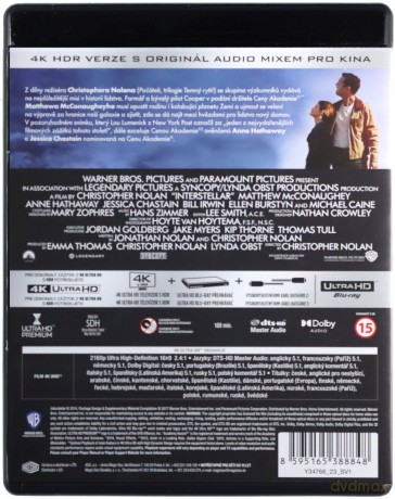 Interstellar [Blu-Ray 4K]