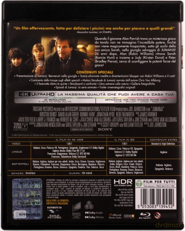 Jumanji [Blu-Ray 4K]+[Blu-Ray]