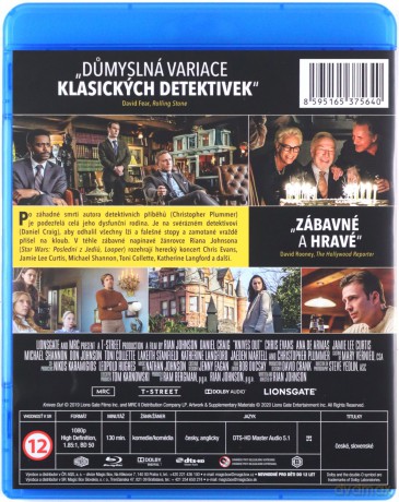Knives Out (Na noże) [Blu-Ray]
