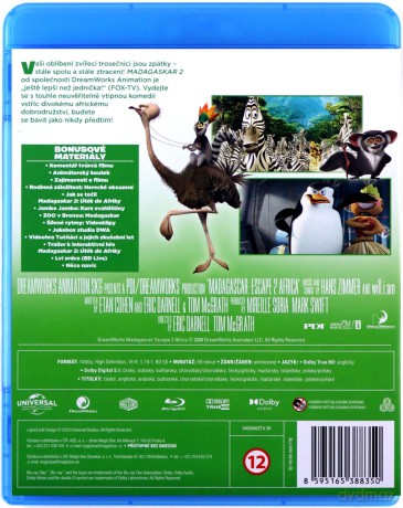 Madagascar 2 [Blu-Ray]