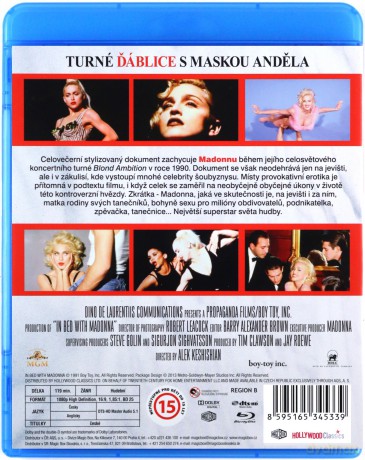 Madonna: Truth or Dare (W łóżku z Madonną) [Blu-Ray]