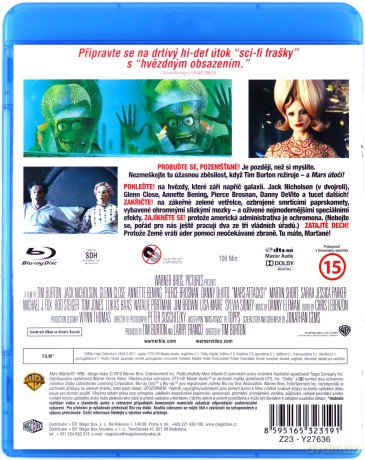 Mars Attacks! (Marsjanie atakują!) [Blu-Ray]