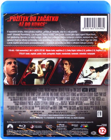 Mission: Impossible [Blu-Ray]