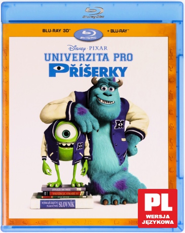 Uniwersytet Potworny [Blu-Ray 3D]+[Blu-Ray]