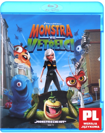 Potwory kontra Obcy [Blu-Ray]