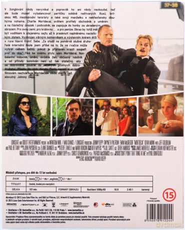 Mortdecai (Bezwstydny Mortdecai) [Blu-Ray]