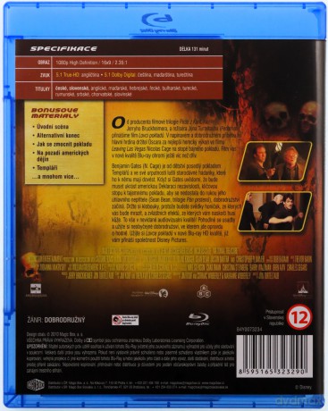 National Treasure (Skarb narodów) [Blu-Ray]