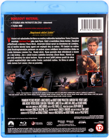 Patriot Games (Czas patriotów) [Blu-Ray]