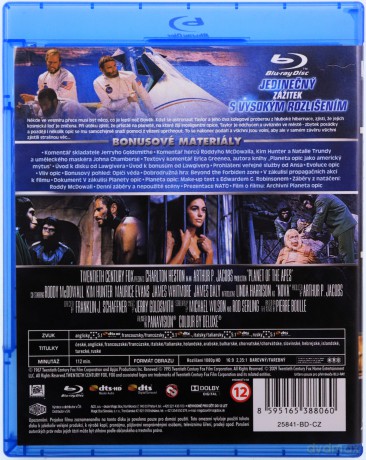 Planet of the Apes (Planeta małp) [Blu-Ray]