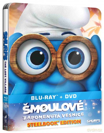 Smurfs: The Lost Village (Smerfy: Poszukiwacze zaginionej wioski) (steelbook) [Blu-Ray]+[DVD]
