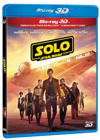 Solo: A Star Wars Story (Han Solo. Gwiezdne wojny - historie) [Blu-Ray 3D]+[Blu-Ray]