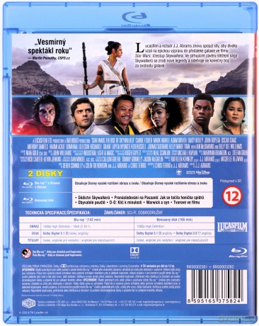 Star Wars: The Rise of Skywalker (Gwiezdne wojny: Skywalker. Odrodzenie) [Blu-Ray]
