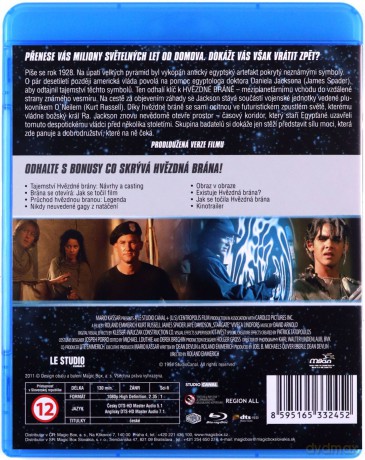 Stargate (Gwiezdne wrota) [Blu-Ray]