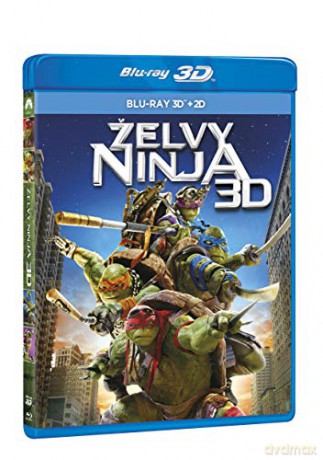 Teenage Mutant Ninja Turtles (Wojownicze Żółwie Ninja) [Blu-Ray 3D]+[Blu-Ray]
