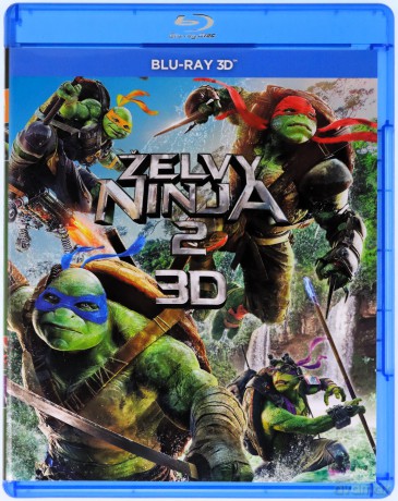Teenage Mutant Ninja Turtles: Out of the Shadows (Wojownicze żółwie ninja: Wyjście z cienia) [Blu-Ray 3D]+[Blu-Ray]