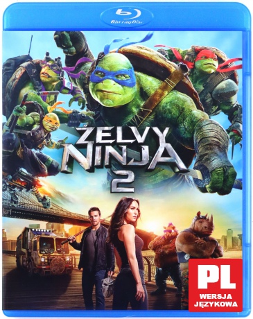 Wojownicze żółwie ninja: Wyjście z cienia [Blu-Ray]