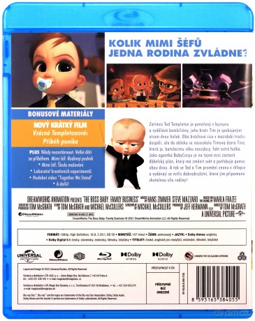 The Boss Baby: Family Business (Rodzinka rządzi) [Blu-Ray]